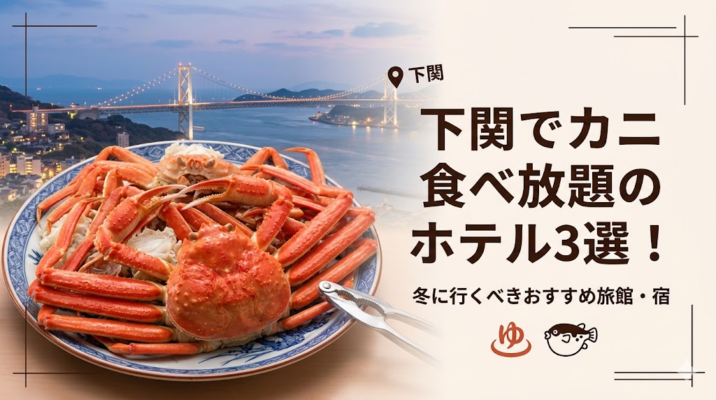下関でカニ食べ放題のホテル3選
