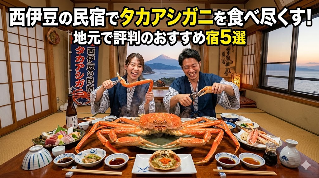 西伊豆 タカアシガニ