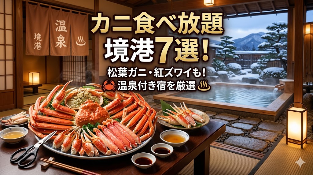 カニ食べ放題 境港7選