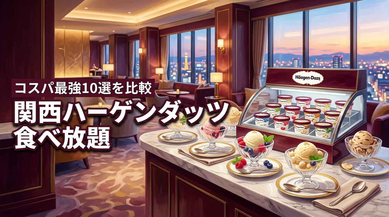 関西のハーゲンダッツ食べ放題ホテルおすすめ10選！コスパ最強の宿を徹底比較